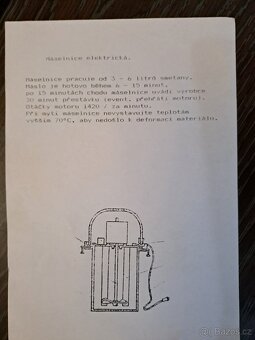 Máselnice elektrická - 5