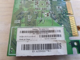 Ati Radeon 7000 - 64MB (rok 2001) - 5