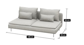 Modulová pohovka IKEA SÖDERHAMN ( ještě 5 let záruka) - 5