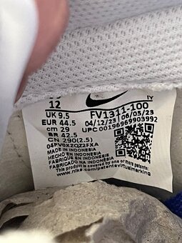 Nike Dunk Low Mettalic Silver -44,5 - 5