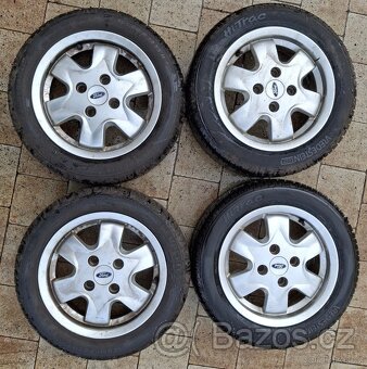 14" alu Ford fiesta 165/60r14 letní sada - 5