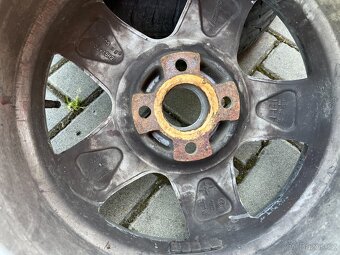 4x alu disky 4x100 R15, letní pneu 70% - 5