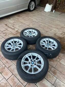 alu kola BMW 7Jx16 H2 s pneu 225/55 R16 - 5