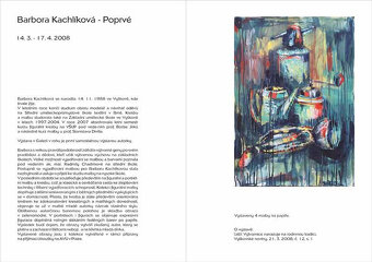 GALERIE V ROHU, Vyškov, kompletní sada katalogů - 5