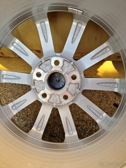 5x112 r17 kola disky vw golf 7 alu dijon zimni 205 50 17 - 5