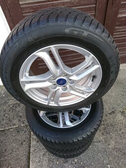 Ford Focus 16" Originální alu kola zimní 205/60/16 - 5