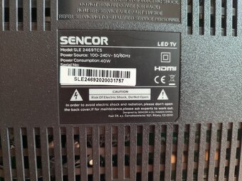 LED TV SENCOR 24" - 5