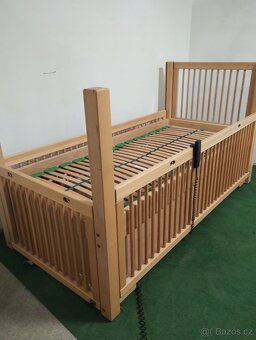 Dětská elektrická polohovací postel se ZÁRUKOU - 5