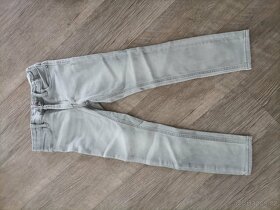 Dívčí kalhoty, rifle, vel. 116, 122, 6 let - 5