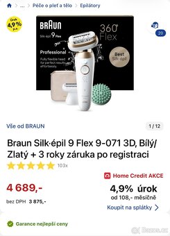 Epilátor - Braun Silk·épil 9 Flex 9-071 3D - 5