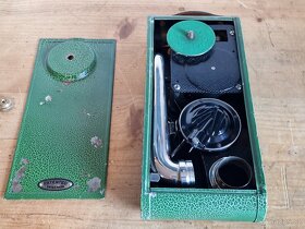 Vzácný starožitný cestovní gramofon Excelda Pocket, NO 55 - 5