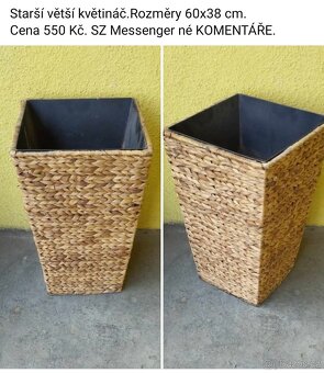 Koše a košíky viz fota. Ceny viz fota. - 5