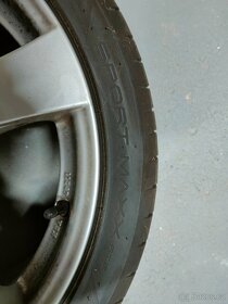 ALU kola Dezent s pneu Dunlop - téměř nová - 5