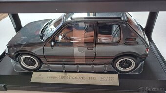 2x Norev 1/18 Peugeot 205 GTi šedá grafit limit 300 ks / bíl - 5