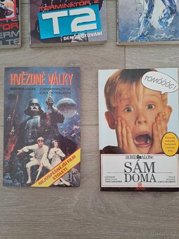 Knihy - Terminátor, Sám doma, Hvězdé války, E.T., - 5