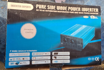 TOP NOVÝ Měnič napětí 12V/230V 2000W, čistá sinusovka - 5