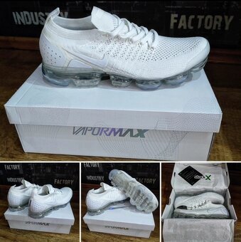 NIKE Air VaporMax Flyknit 2.0 "Triple White" - 5