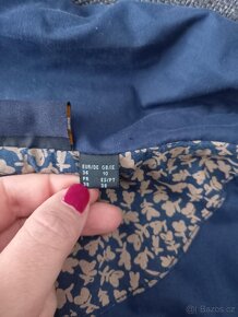 Modrá dámská parka - 5