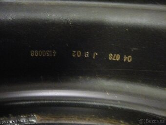 Disk Škoda 15", kolo15",ocelový disk 15. - 5