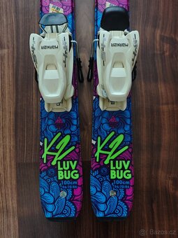 Dětské lyže K2 Luv Bug, délka 100 cm - 5