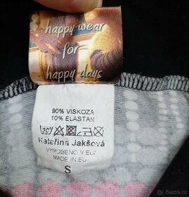 Originální boho/hippies šaty s kapsami vel. S - 5