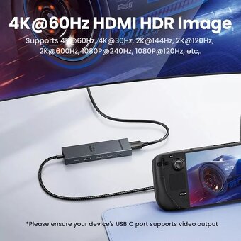 UGREEN USB C HUB dokovací stanice - 5