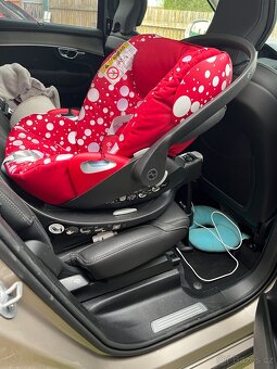 Autosedacka Cybex 0-13kg Priam Petticoat red by Jeremy Scott - 5