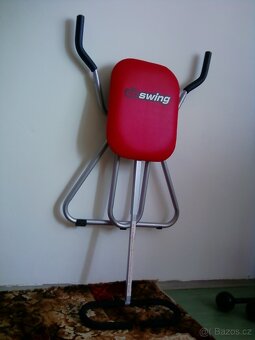 Posilovací lavice břicha AB Swing, Flexibar, síťka na míč - 5