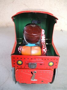 Csengos mozdony - maďarská plechová lokomotiva - 5