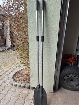 Vysokotlaká podlážka, sedátka a dvě pádla ke člunu - 5