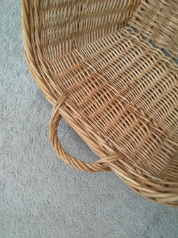 koš na prádlo, starodávný, v pořádku, opečovávaný - 5