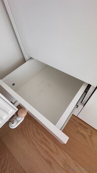 Dětská skříň Elmo 02 – bílá / buk - 5