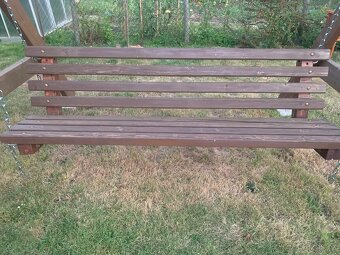 Masivní zahradní houpačka - 5