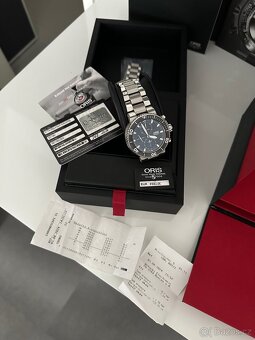 Hodinky Oris Aquis Chrono Automatic 7750-Full set. - 5