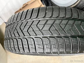 MERCEDES třídy E alu kola 17" zimní komplet, originál - 5