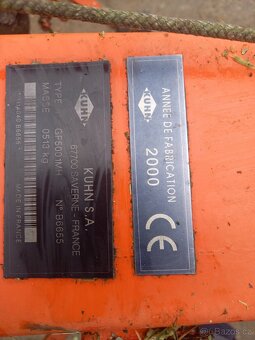 Obraceč píce KUHN GF 5001 MH - 5
