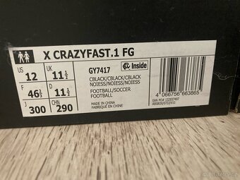 Kopačky Adidas Crazyfast 1 FG black - 5