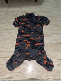 Maskáčový overal pro psy teplá bavlna mikina 48cm - 5
