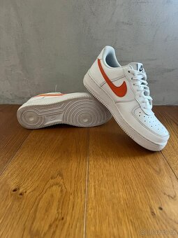 Nike Air Force 1 '07 Sray Paint Orange Swooth - 5