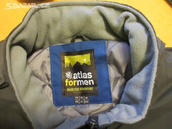 Zimní pánská tm. šedá bunda - nadměr UK XXXL. - 5