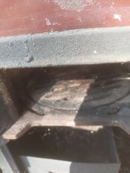 Kamínka na uhlí - dřevo - 5