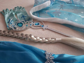 Frozen-Ledové království, Elsa-kostým (šaty,plášť) a doplňky - 5