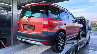 Vůz na náhradní díly Škoda Yeti 5L r.v. 2011 CFHC LNM LF3H - 5