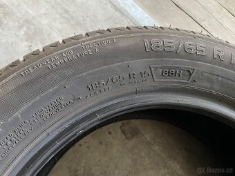 prodám letní pneumatiky 185/65/15 Michelin celá sada - 5