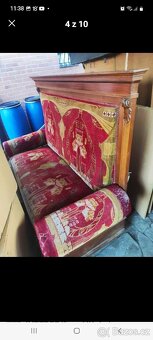 PRODÁM STAROŽITNOU POHOVKU (SOFA) - 5