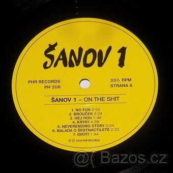 LP Šanov 1 - On The Shit (1992) / LIMITKA / VERY RARE / - 5