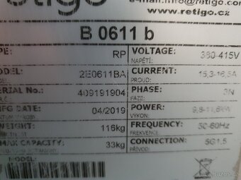 Konvektomat Retigo Blue Vision B 611 - 5