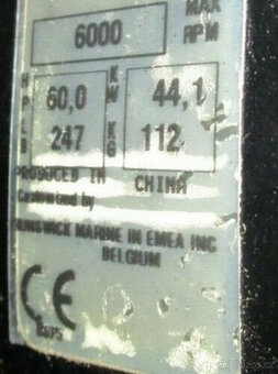 Závěsný motor Mercury 60 HP, čtyřtaktní motor s dlouhou hříd - 5