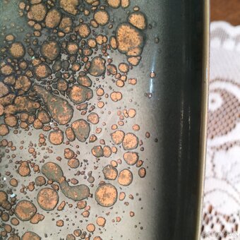 mosazná smaltovaná mísa miska - 5