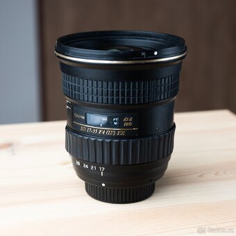 Prodám Tokina 17-35 F 4 Ultra-Low Distortion AT-X Pro FX - 5